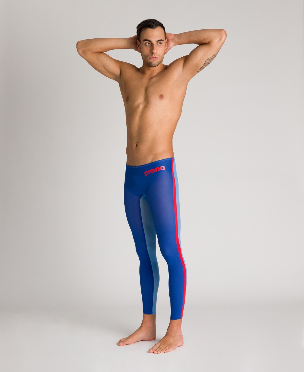 Costume uomo da competizione pantalone acque libere approvato FINA