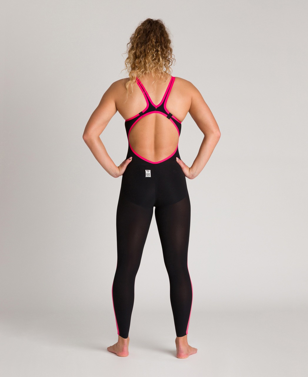 25108-503-W PWSKIN REVO+ OW FBLLOB-002-O POWERSKIN R-EVO+ OPEN WATER ARENA OB nero rosso dietro