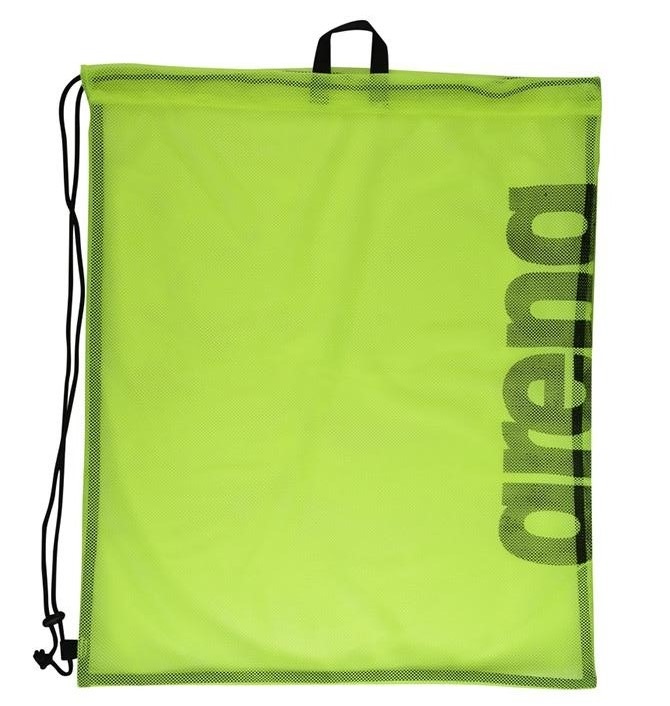 002495300 SACCA IN RETE TEAM MESH GIALO FLUO