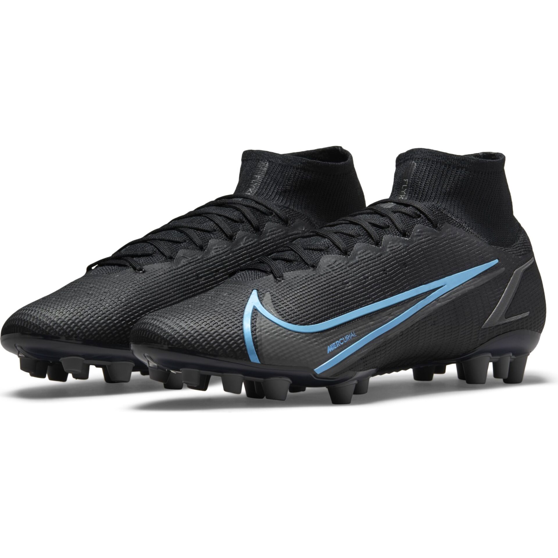 NIKE MERCURIAL SUPERFLY 8 ELITE AG DAVANTI NERO