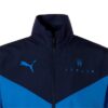 GIACCA DA CALCIO PUMA X FIRST MILE FIGC PREMATCH UOMO BLU PARTICOLARE LOGHI