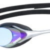 OCCHIALINI DA NUOTO COBRA SWIPE MIRROR BLUE-SILVER ARENA PROFILO