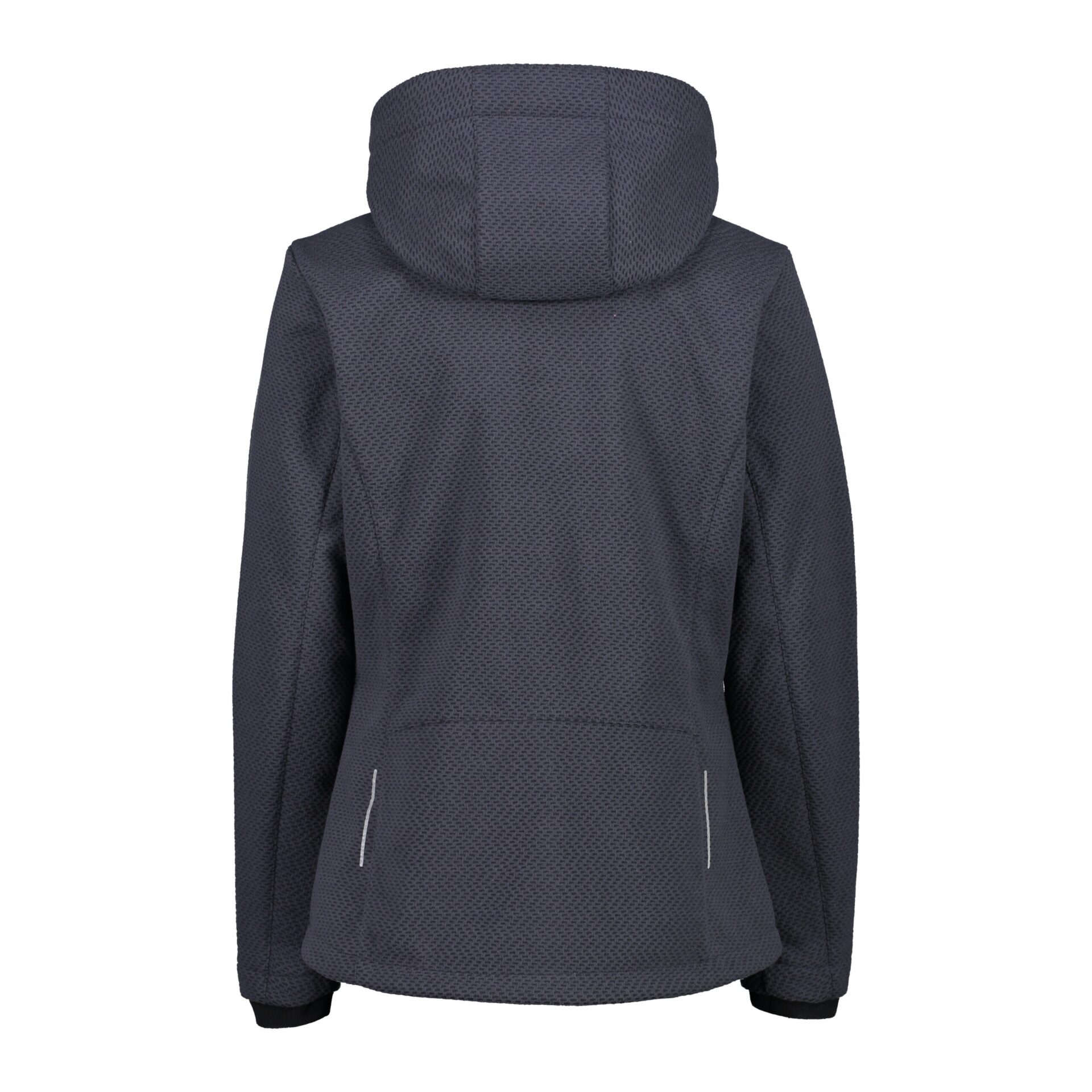 Giacca donna in softshell jacquard CMP DIETRO