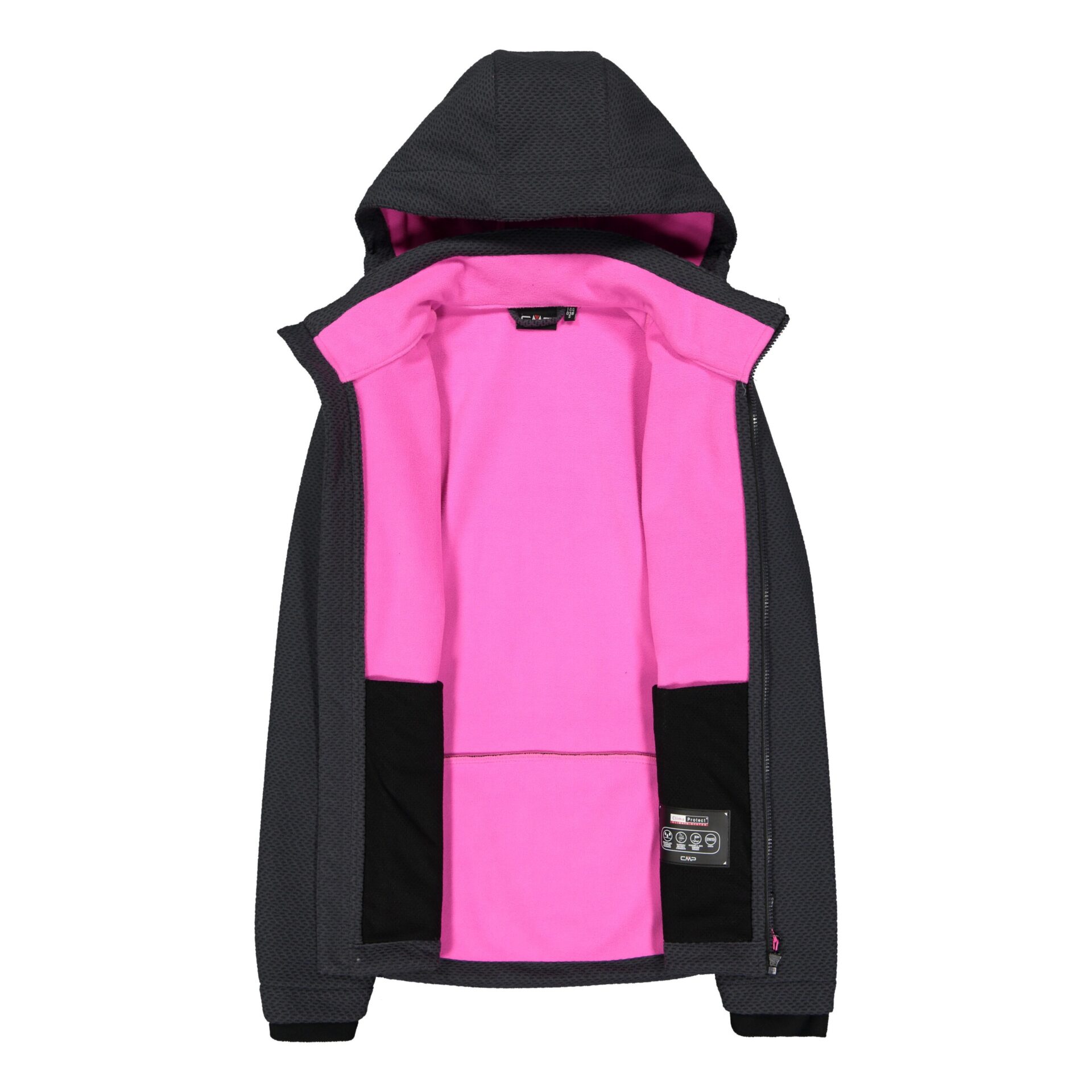 Giacca donna in softshell jacquard CMP INTERNO