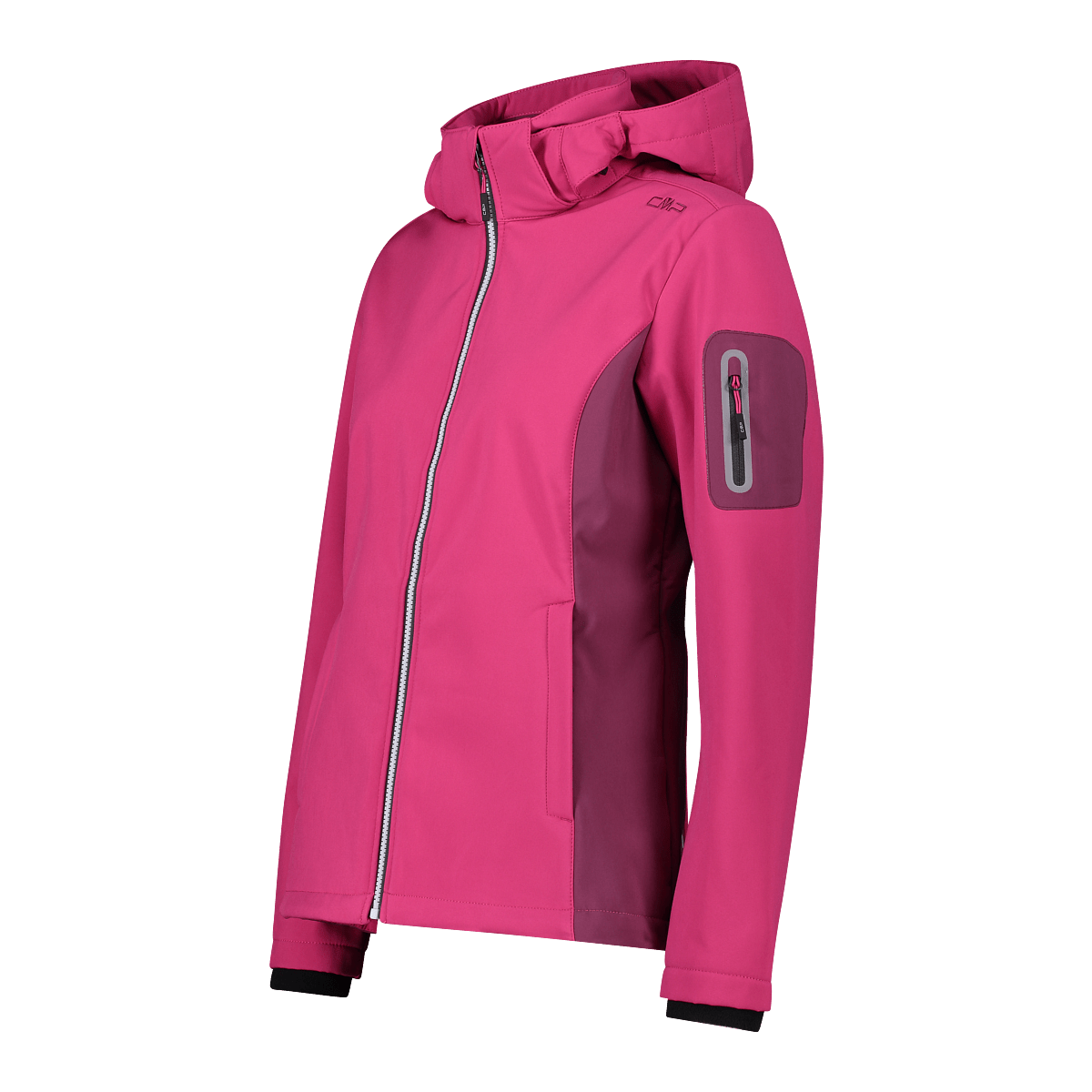 39A5006_B870_C Giacca donna Softshell CMP FUXIA PROFILO