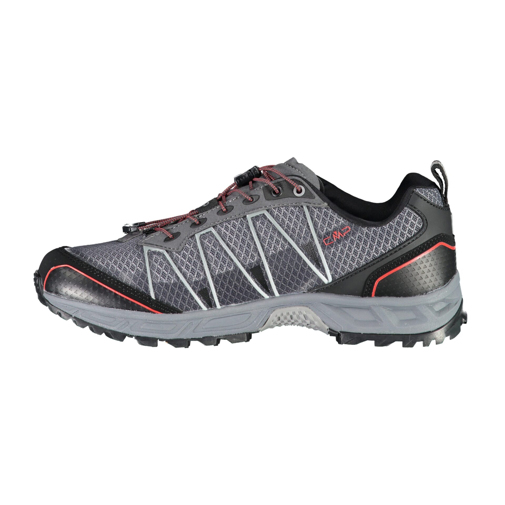 Scarpa uomo Trail Running Altak Waterproof CMP GRIGIO ROSSO SINISTRA