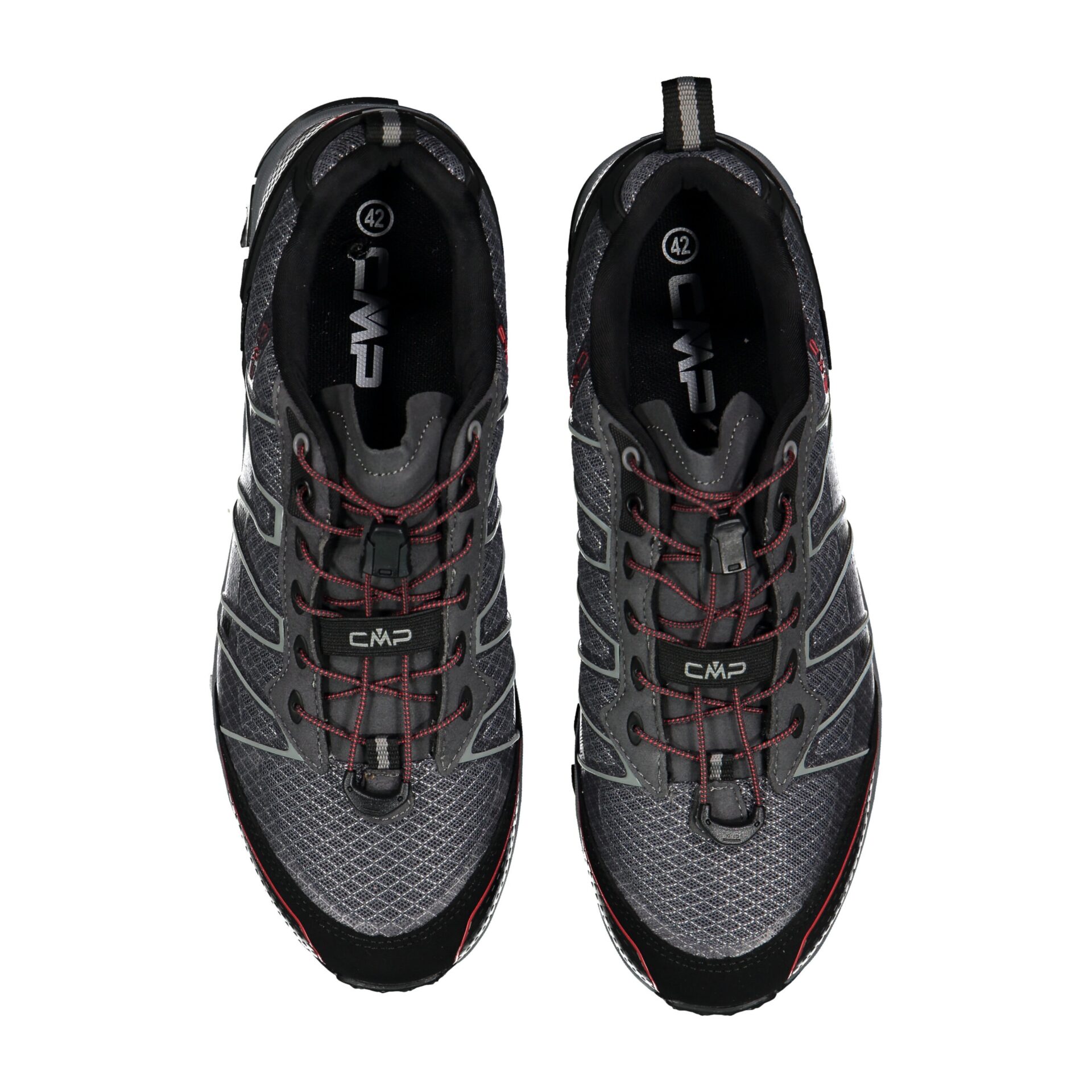 Scarpa uomo Trail Running Altak Waterproof CMP GRIGIO ROSSO SOPRA