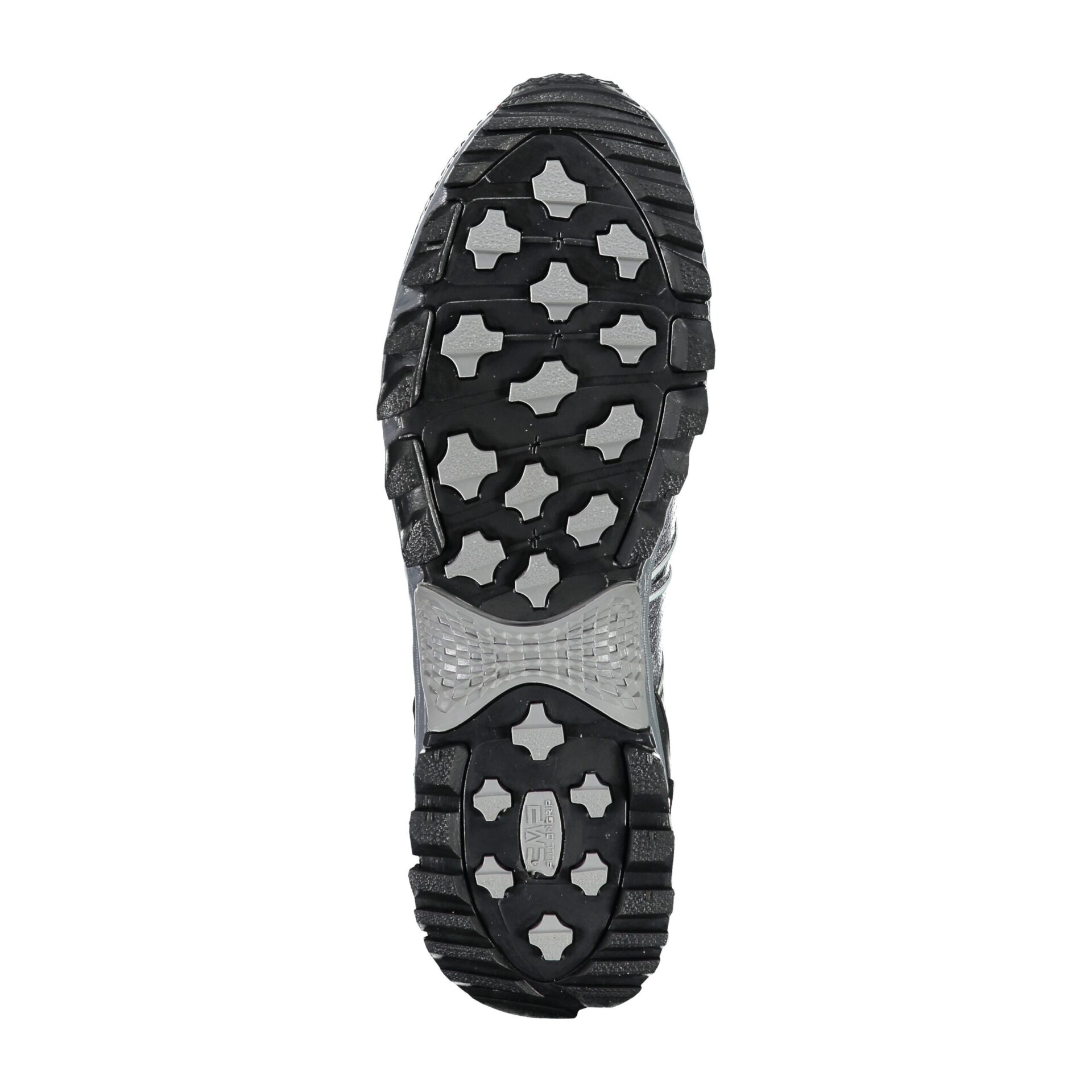 Scarpa uomo Trail Running Altak Waterproof CMP GRIGIO ROSSO SUOLA