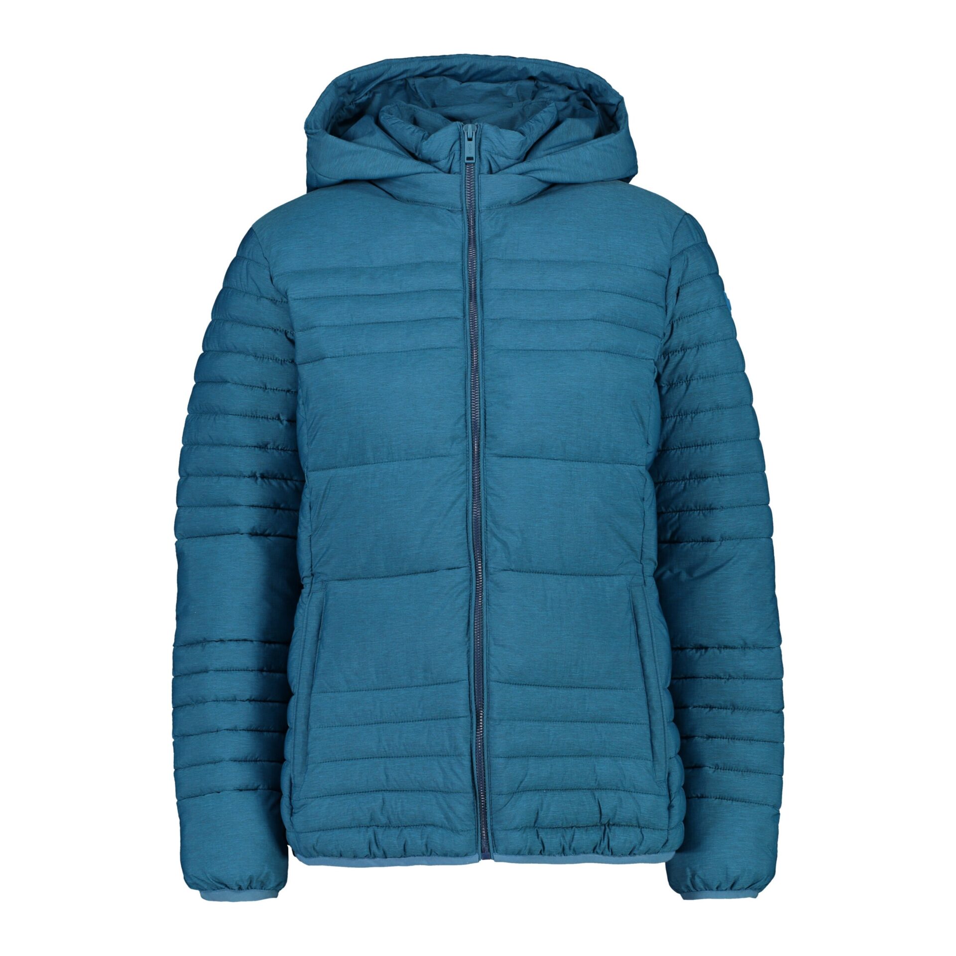 Piumino donna melange con imbottitura riciclata Du Pont Sorona CMP LAKE MELANGE DAVANTI