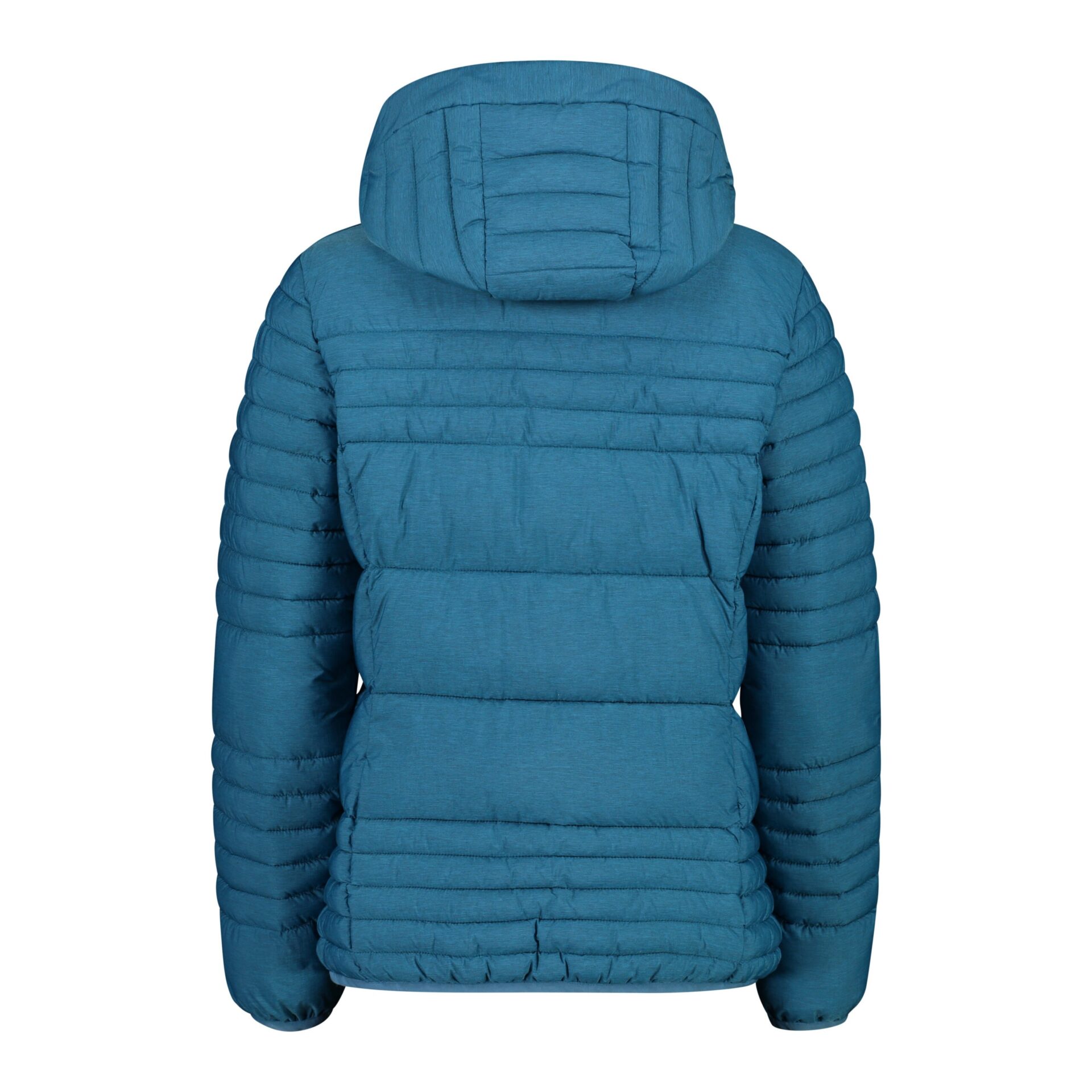 Piumino donna melange con imbottitura riciclata Du Pont Sorona CMP LAKE MELANGE DIETRO
