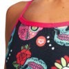 COSTUME INTERO DONNA CRAZY SKULLS CARNIVAL LIGHT DROP BACK ARENA dettaglio fantasia