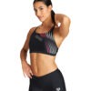 BIKINI VIBRANCY TOW PIECES ARENA NERO ROSA DAVANTI