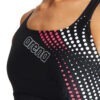 BIKINI VIBRANCY TOW PIECES ARENA NERO ROSA TOP