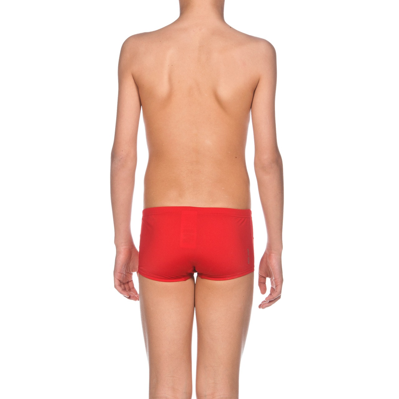 SHORT BAMBINO SQUARED SOLID ARENA ROSSO DIETRO