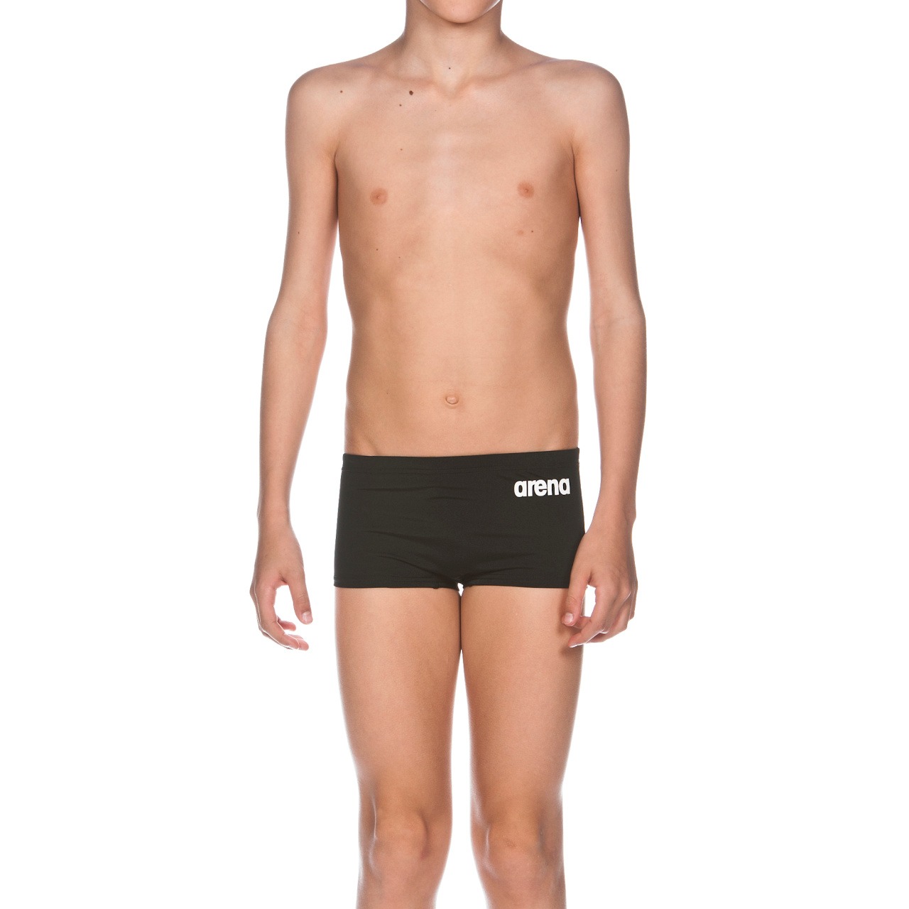 SHORT BAMBINO SQUARED SOLID ARENA NERO DAVANTI