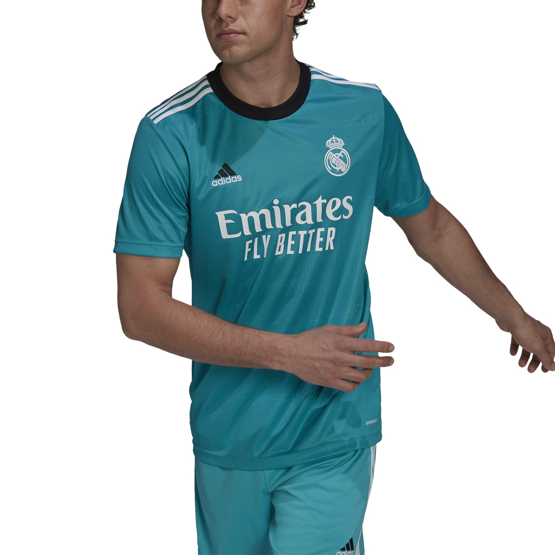 MAGLIA CALCIO REAL MADRID THIRD 21/22 INDOSSATA DAVANTI