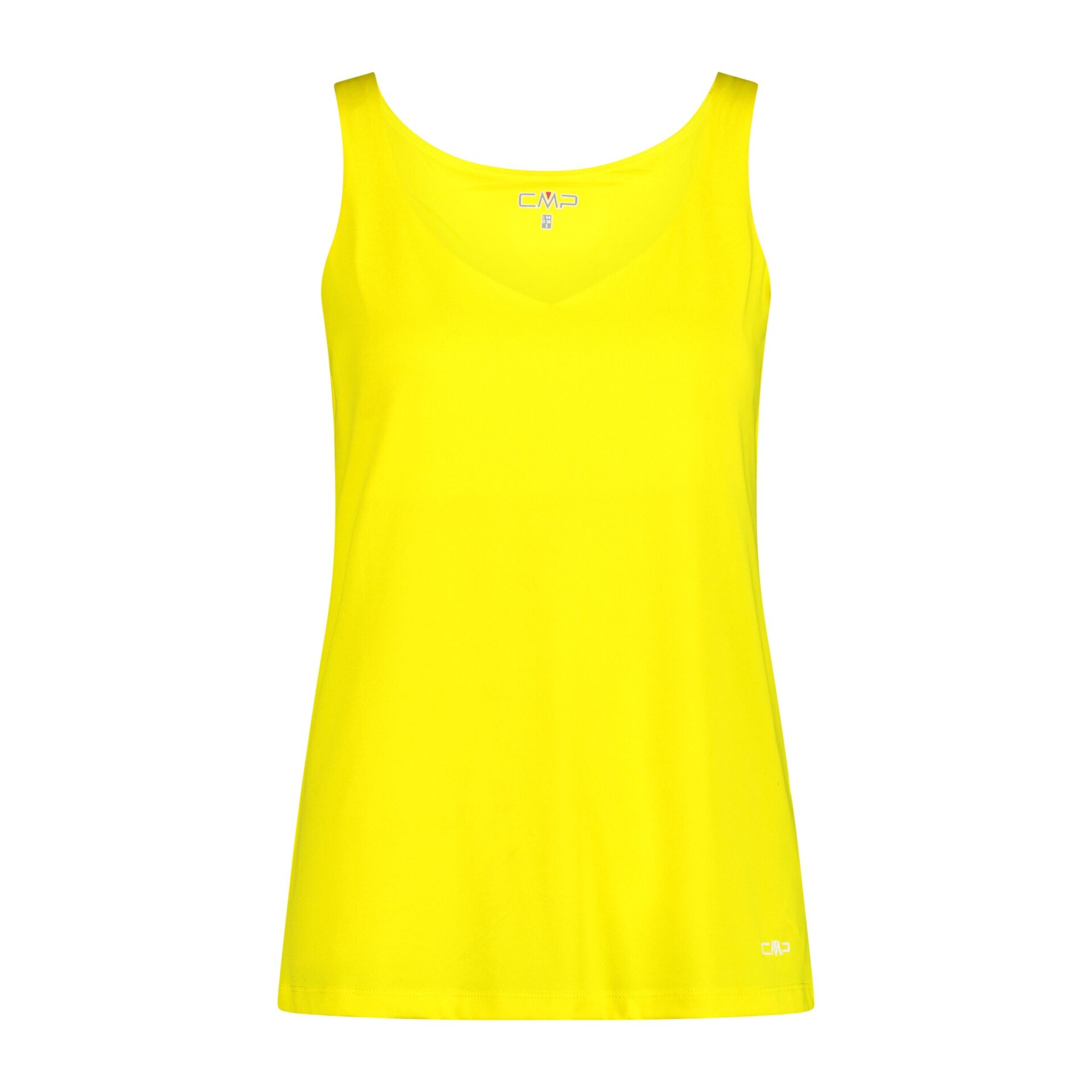 CANOTTA DOUBLE TOP DONNA CMP giallo davanti