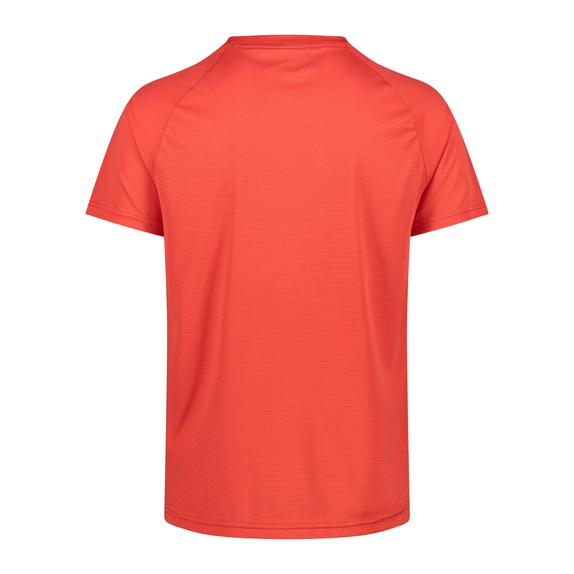 32T6587_C812_B T-SHIRT UOMO Light Polyester CMP red dietro