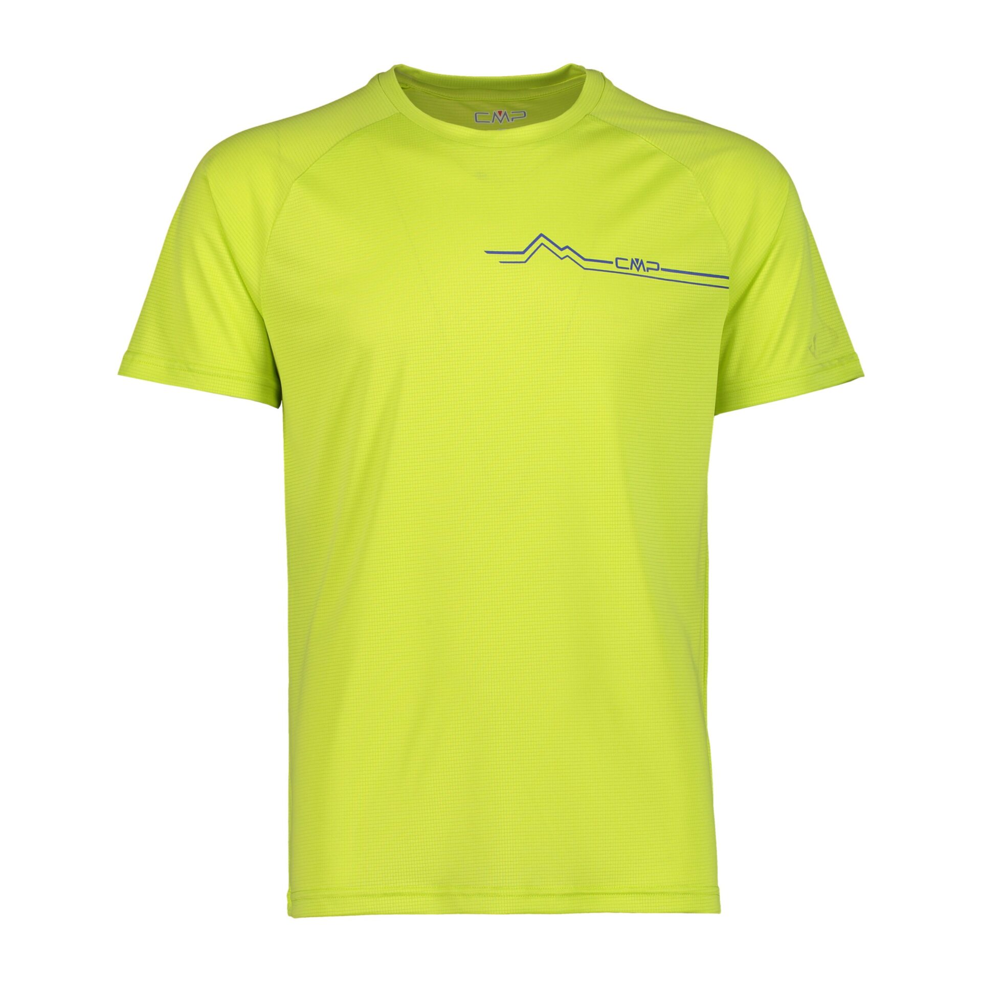 32T6587_E474_A T-SHIRT UOMO Light Polyester CMP lemon davanti