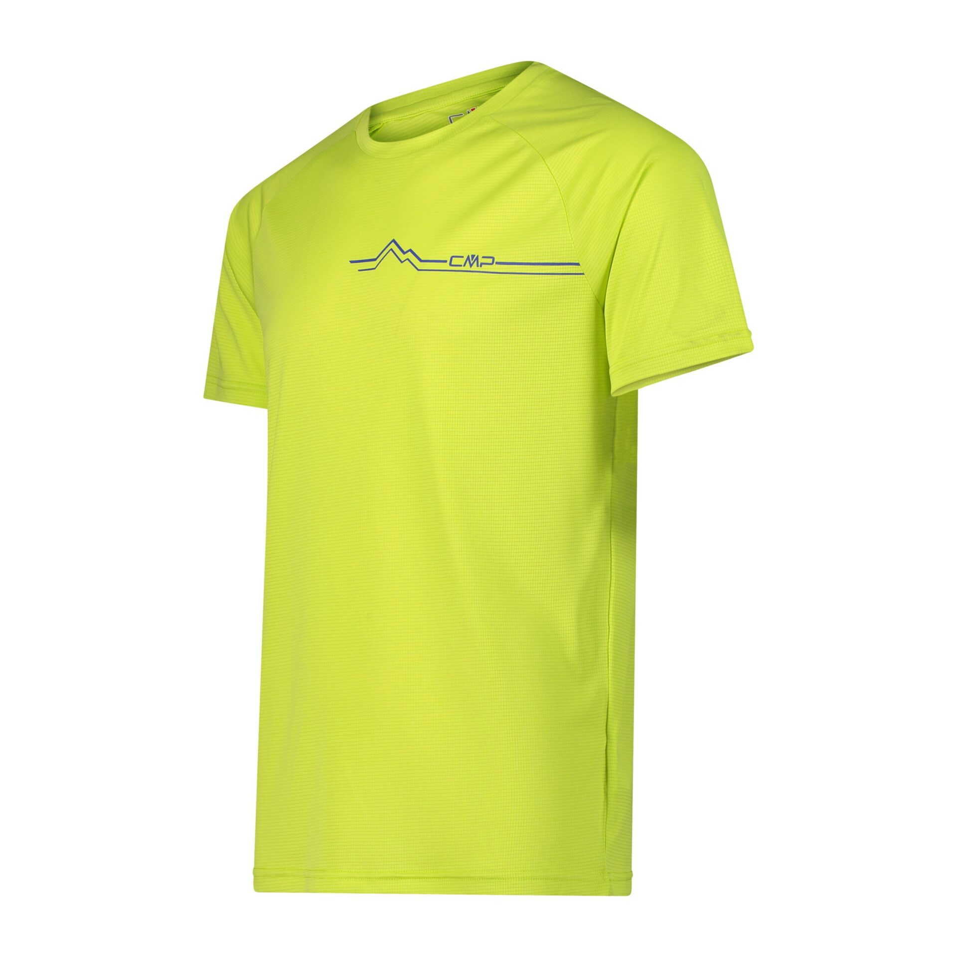 32T6587_E474_C T-SHIRT UOMO Light Polyester CMP lemon profilo