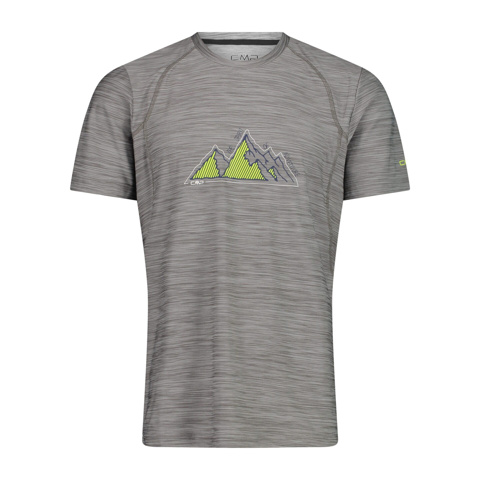 39T6547_28UL_A T-SHIRT UOMO polystretch mèlange CMP DAVANTI