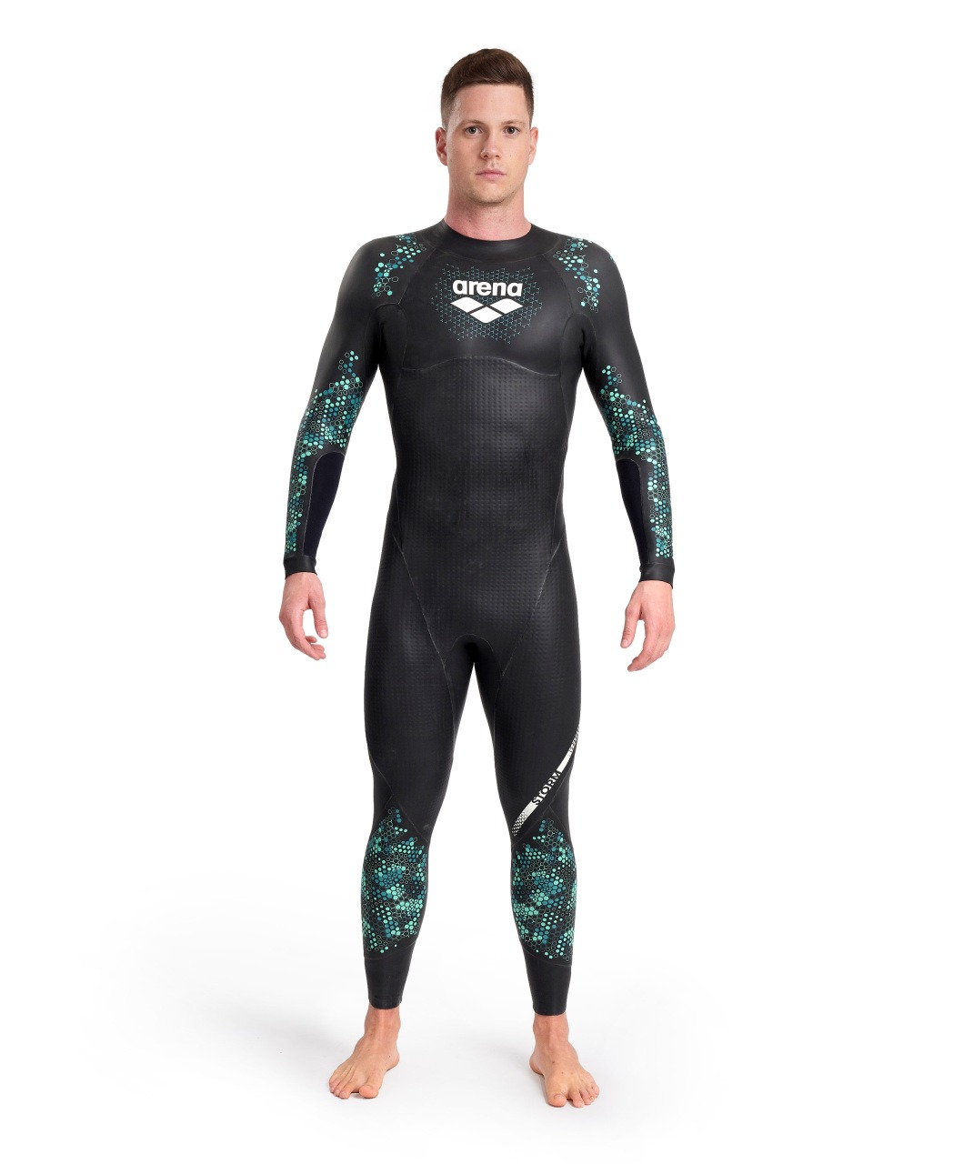 004970-515-PWSKIN STORM WETSUIT MAN-001-O.jpg Muta da nuoto e triathlon uomo POWERSKIN STORM davanti