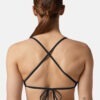 Top donna bikini Ania Akron nero dietro