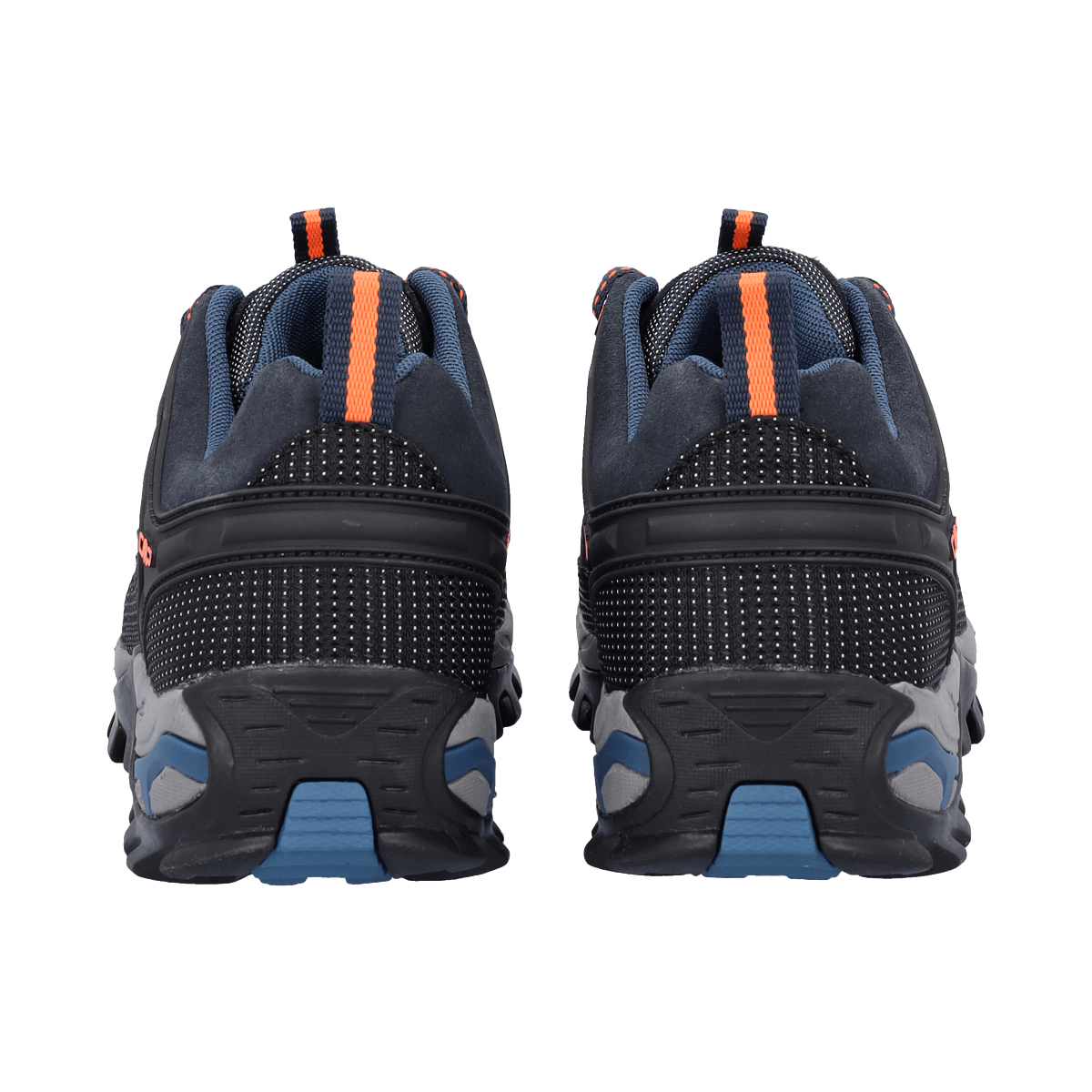 Scarpa trekking uomo RIGEL CMP BLU ORANGE DIETRO