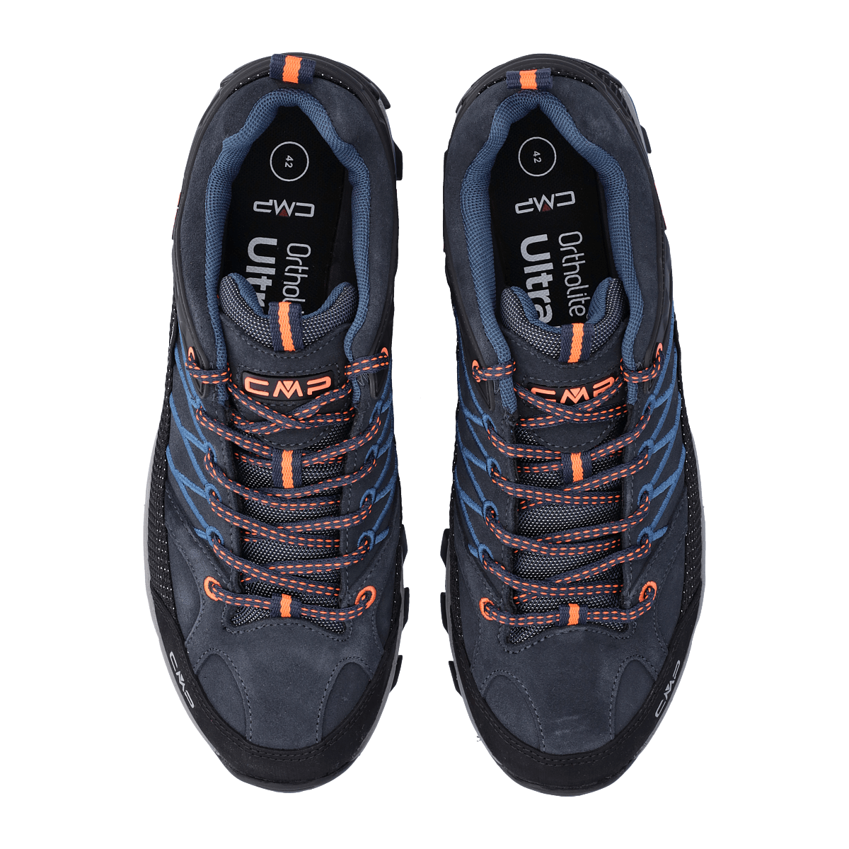 Scarpa trekking uomo RIGEL CMP BLU ORANGE SOPRA