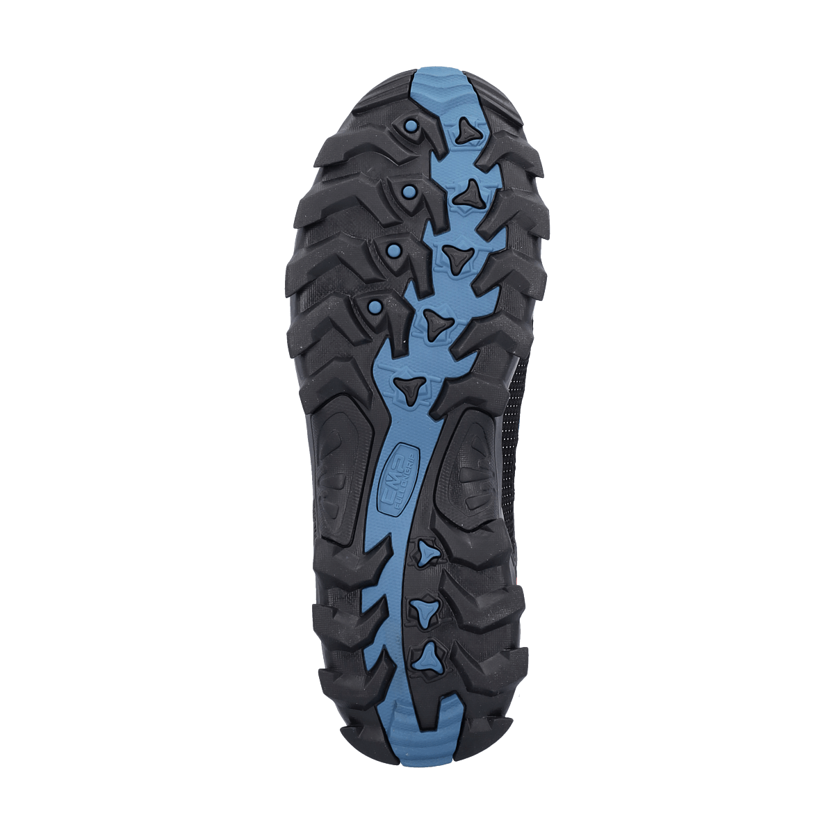 Scarpa trekking uomo RIGEL CMP BLU ORANGE SUOLA