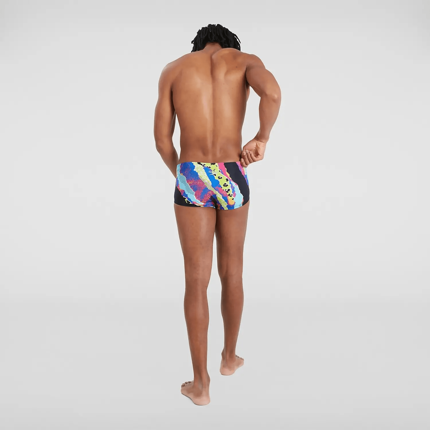 6812848G807_2 Costume uomo Allover 17cm Brief SPEEDO dietro