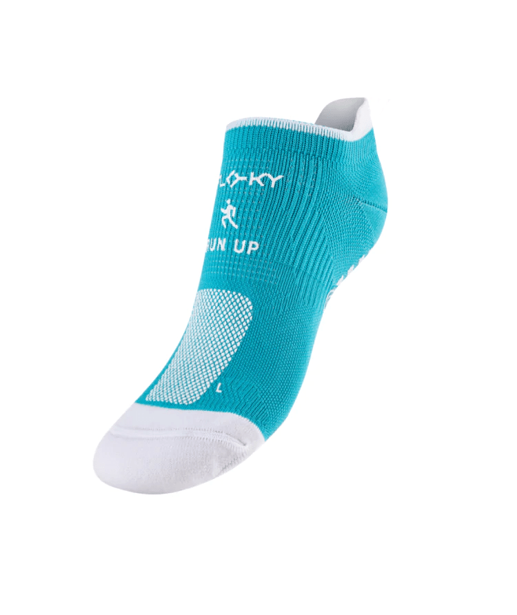 Calza RUN UP SHORT FLOKY TURCHESE Calza RUN UP SHORT FLOKY TURCHESE DAVANTI