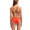 COSTUME donna LACE-BACK ARENA Bright Coral Plum - Thumbnail Image 2