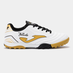 Scarpa calcetto JOMA TOLEDO 2692 TURF White Gold Junior