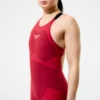 SPEEDO Fastskin LZR Pure Valor 2.0 Openback Kneeskin Donna Red Black