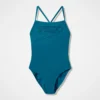 Costume donna Endurance+ Logo Thin Strap SPEEDO Green