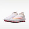 Nike Zoom Mercurial Superfly 11 Academy FG/MG Bianco/Bright Crimson/Blur Junior