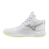 Scarpa Volley donna WAVE MOMENTUM PRO MID Mizuno White/Aqua Gray