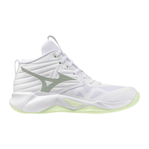 Scarpa Volley donna WAVE MOMENTUM PRO MID Mizuno White/Aqua Gray